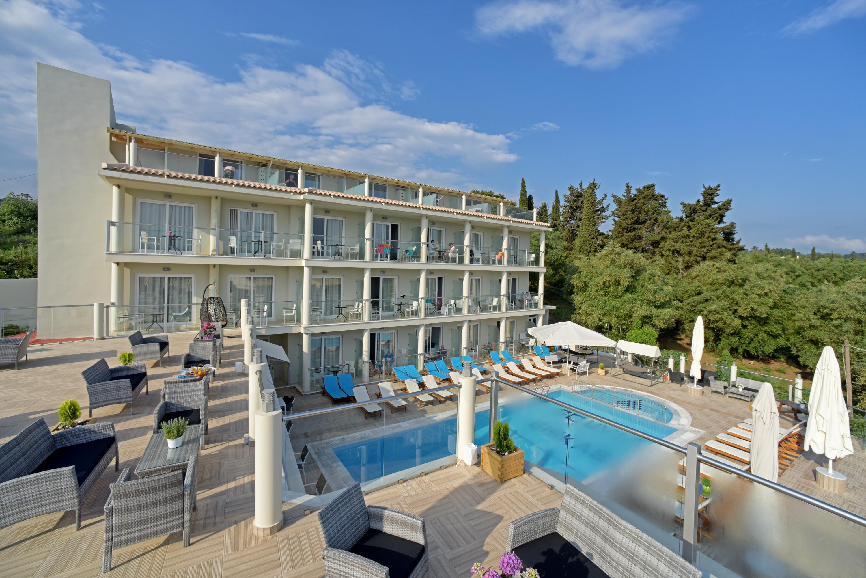 Palapart Gikas Suites And Studios Gouvia Dış mekan fotoğraf